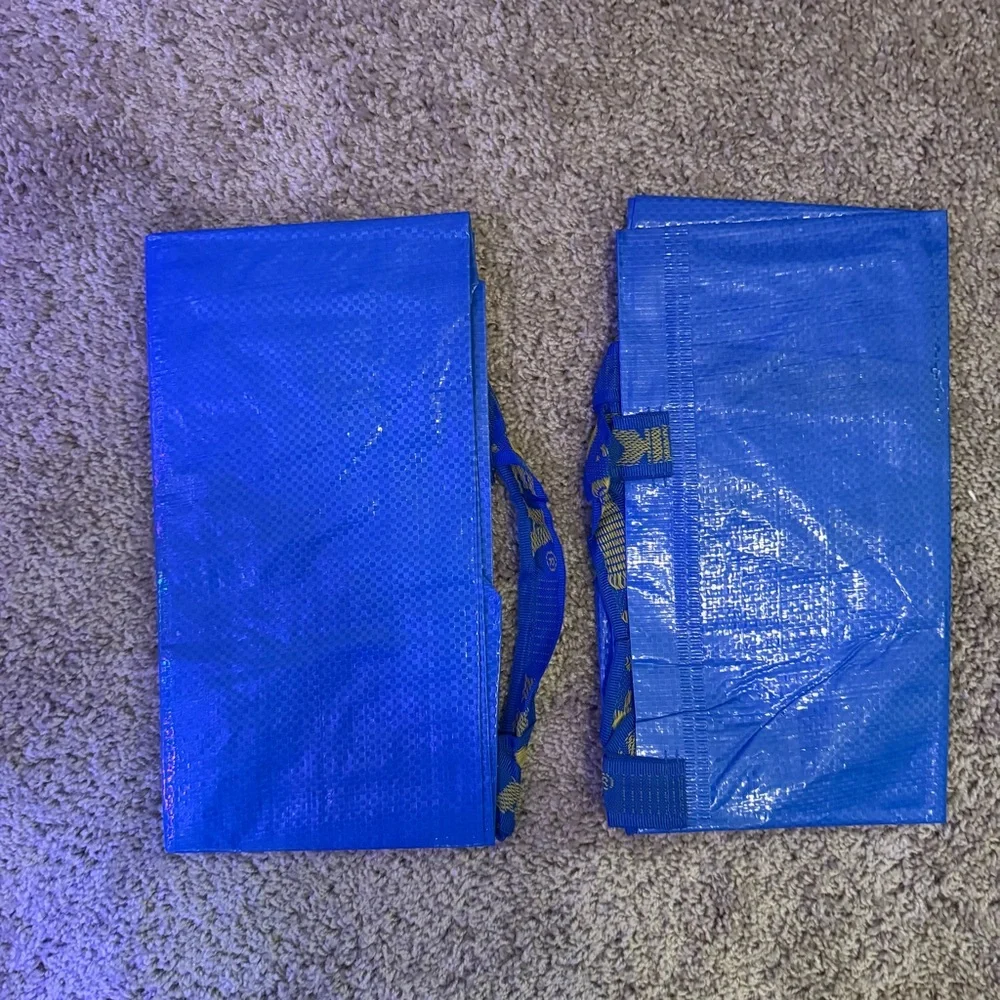 Two Large IKEA reusable bags